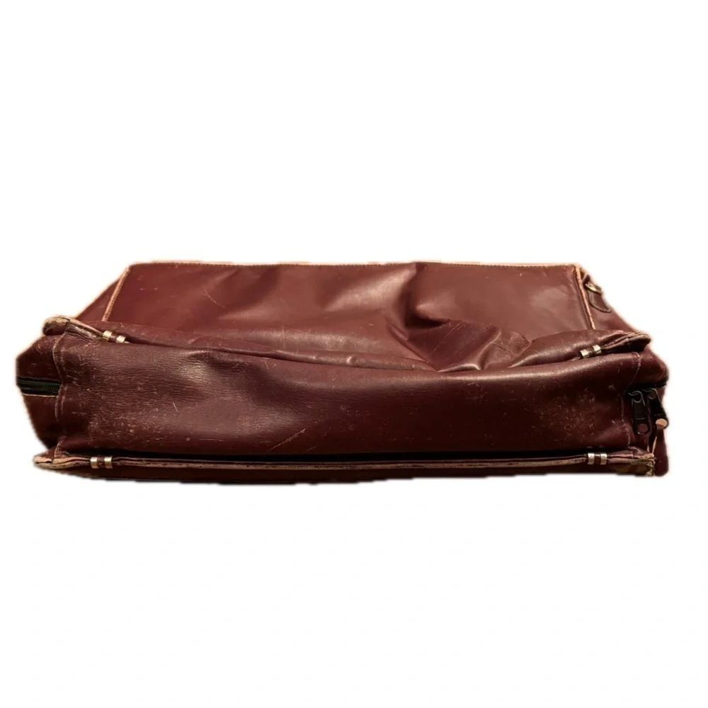 Simon of California vintage leather briefcase